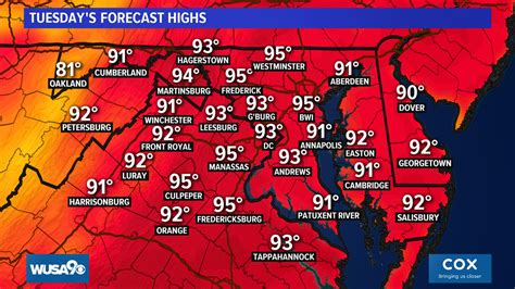 Hourly Weather Forecast for Washington, DC .